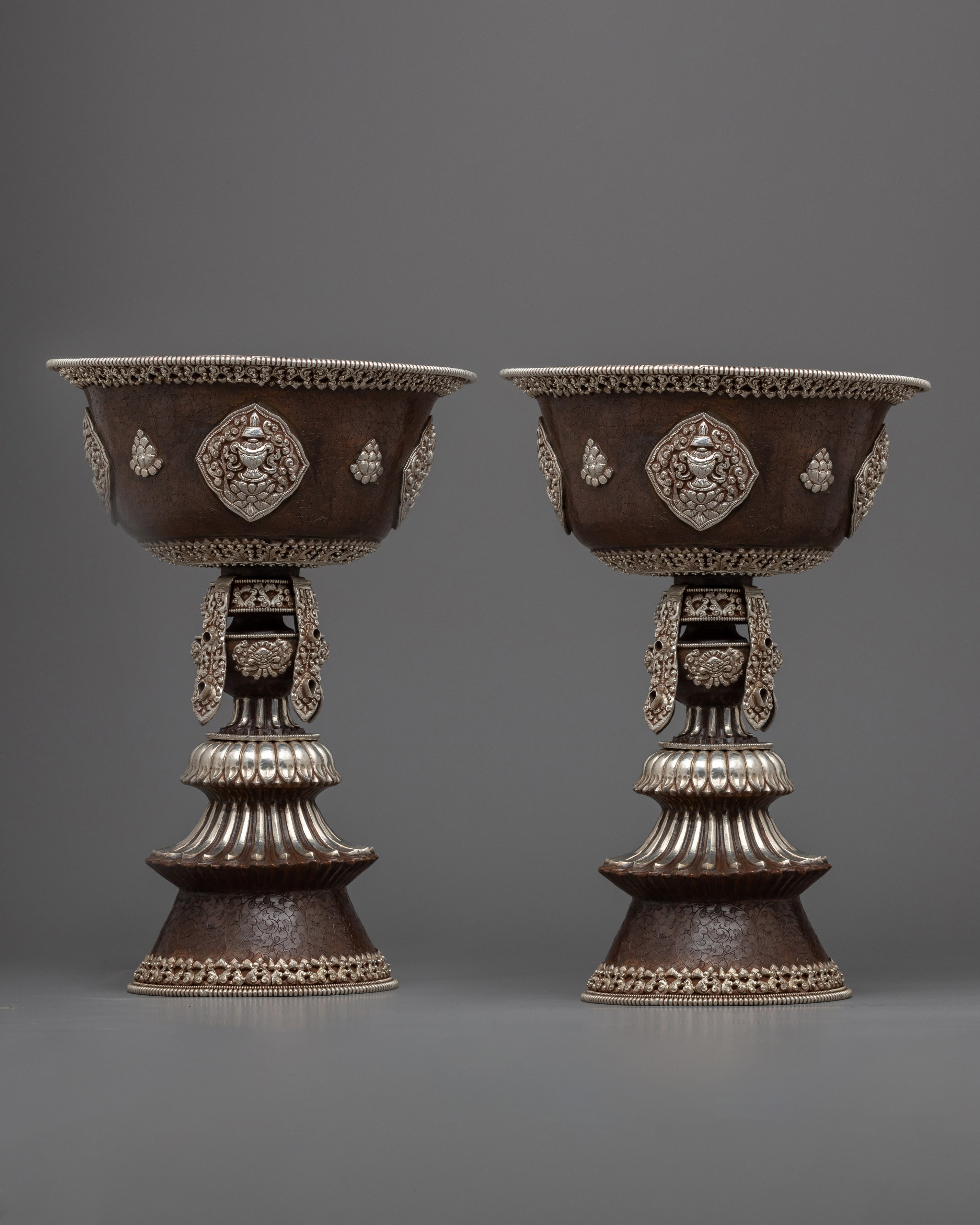 Buddhist Offering Butter Lamp Set
