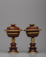 tibetan oil lamps