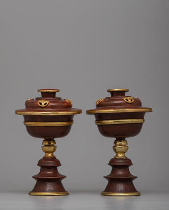 tibetan oil lamps