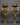 Traditional Lion Oil Lamp Set