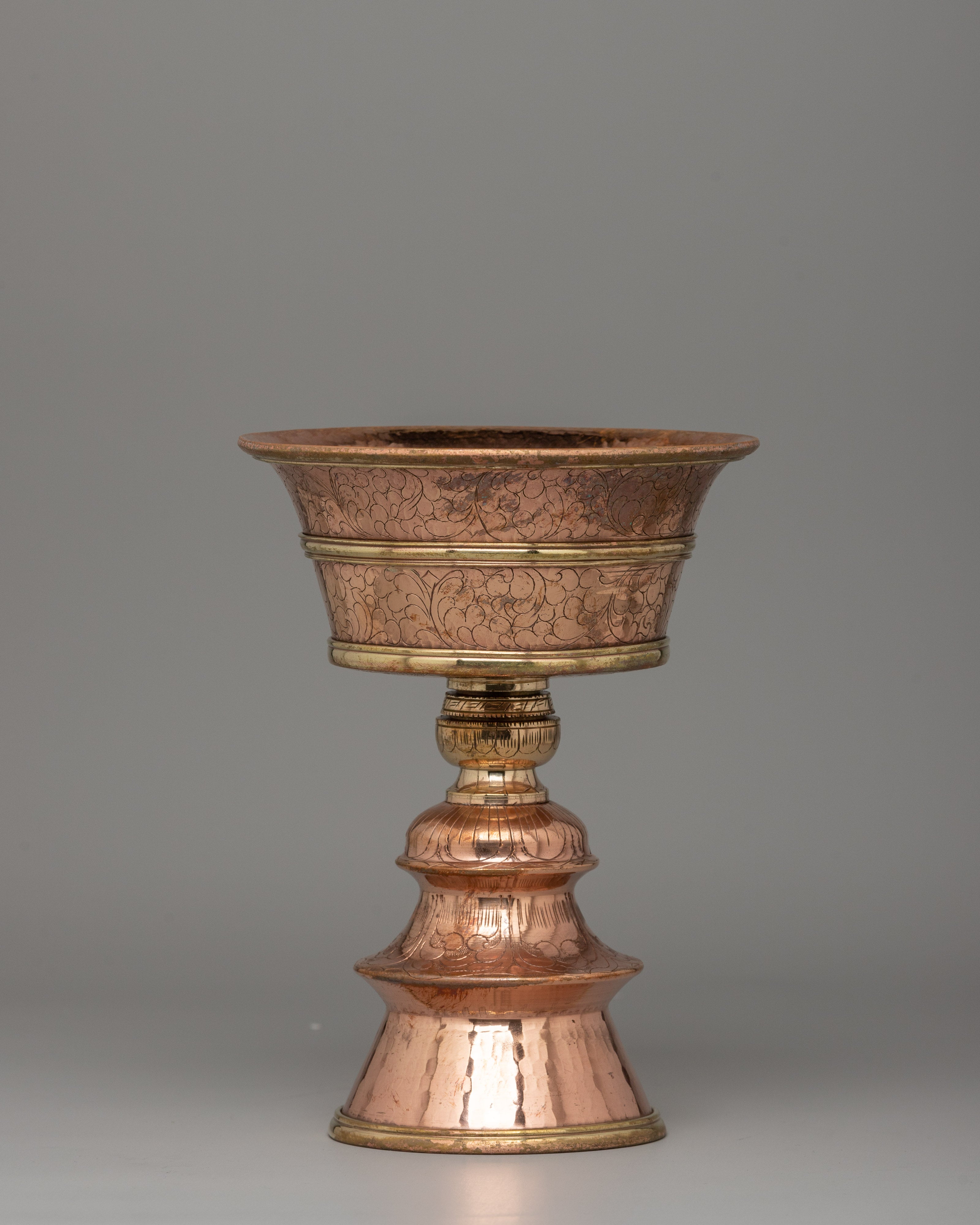 handcrafted-copper-butter-lamp