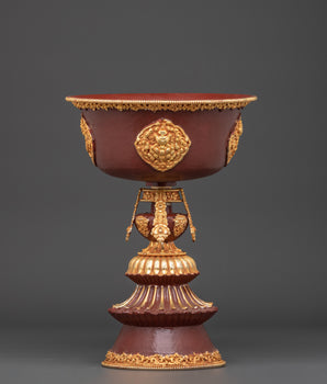Handcrafted Meditation Butter Lamp