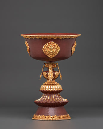 Handcrafted Meditation Butter Lamp