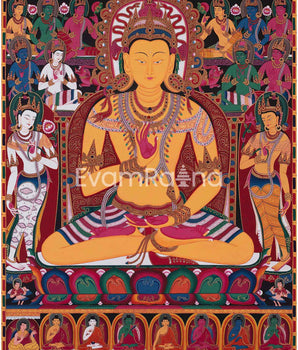 Colorful Buddha Thangka