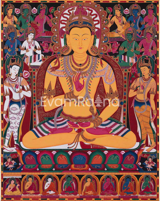 Colorful Buddha Thangka