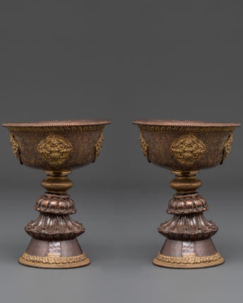Traditional Religious Butter Lamp 