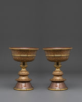handmade-buddhist-ritual-butter-lamp-set