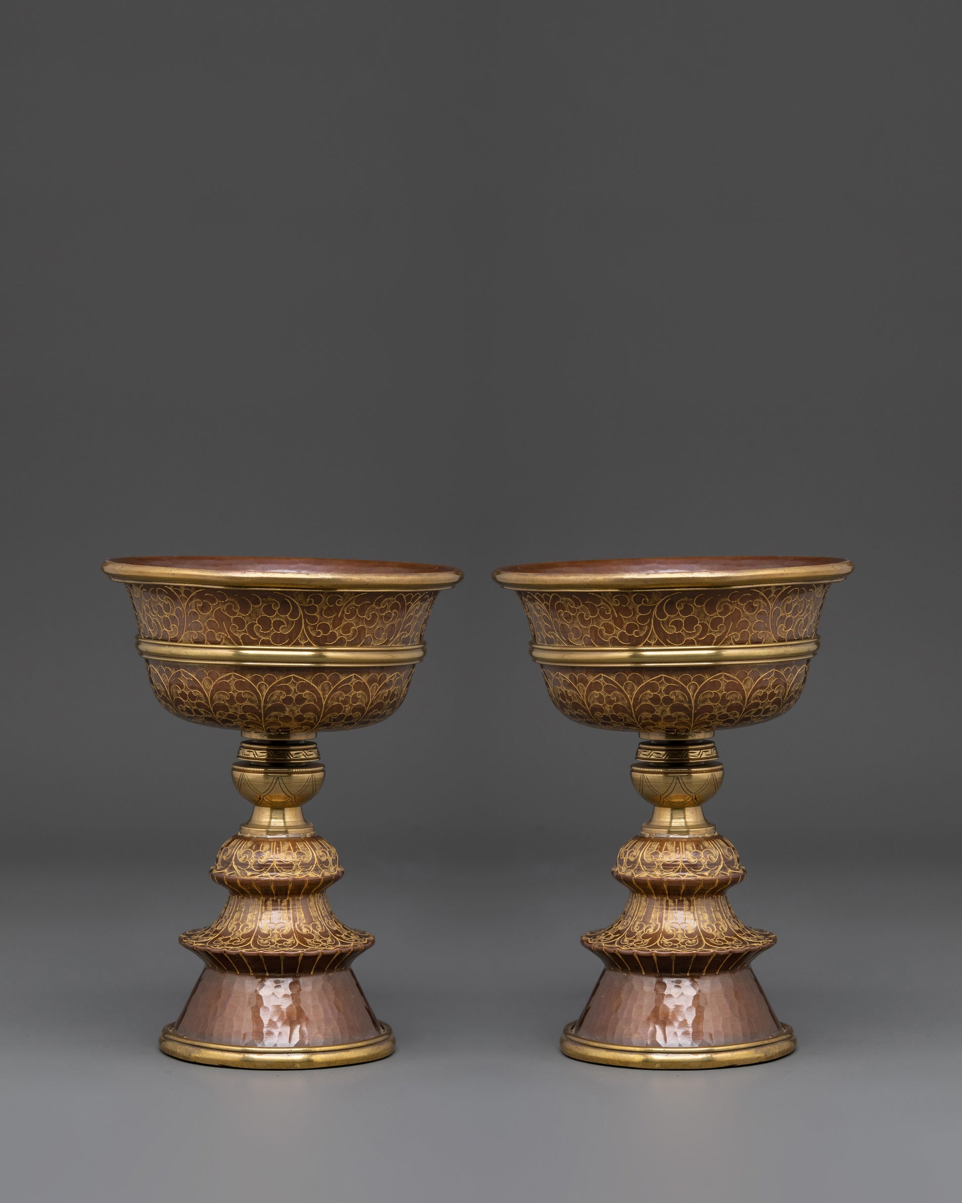 handmade-buddhist-ritual-butter-lamp-set