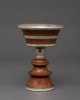 silver-plated-tibetan-ritual-butter-lamp