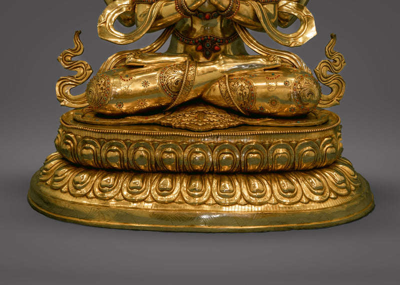 Exquisite Avalokiteswara Figure | Radiate Divine Compassion and Wisdom