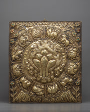 Norbu Metal Wall Hanging Thanka Calander