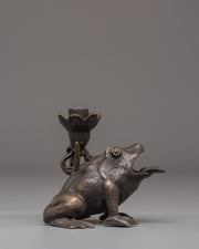 Handmade Bronze Candle Holder