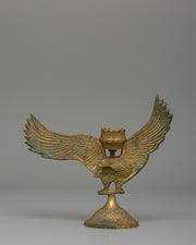 Brass Candle Lamp
