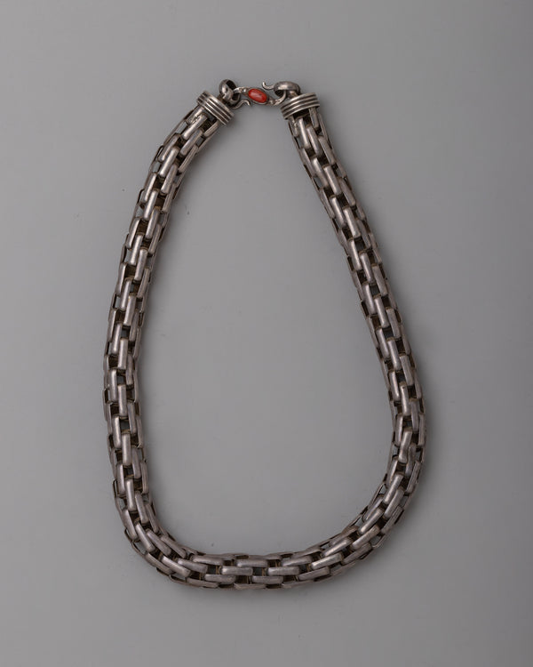 Silver Thick Rope Chain