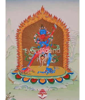 Chakrasamvara Yab-Yum Thangka