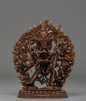 Tantric Deity Chakrasambhara Statue