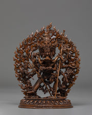 Tantric Deity Chakrasambhara Statue