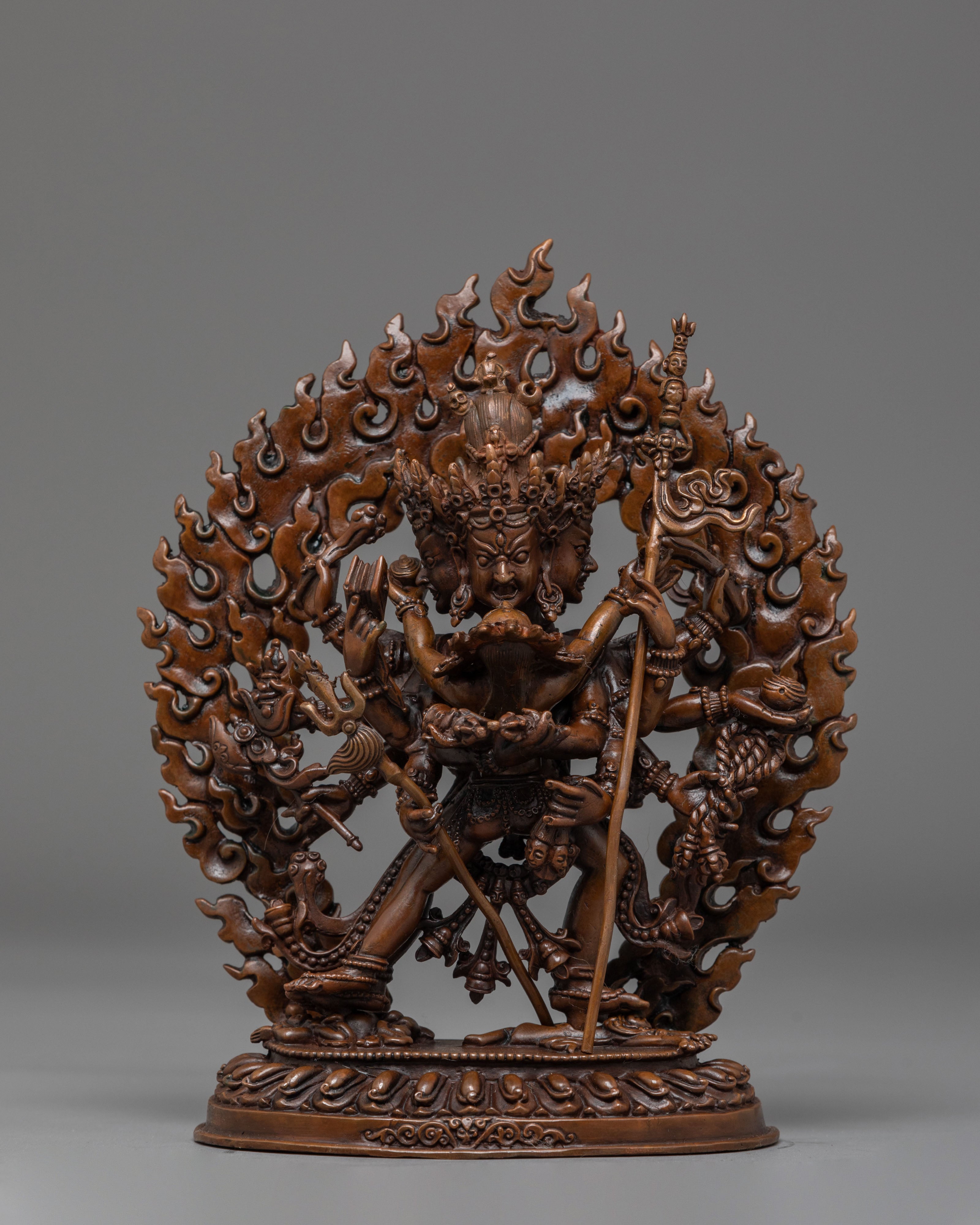 Tantric Deity Chakrasambhara Statue