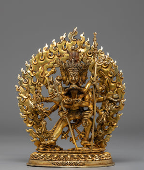 Statue of Tantric Deity Chakrasambhara