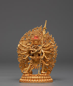 Chakrasambhara Statue with Consort