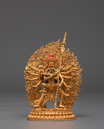Chakrasambhara Statue with Consort