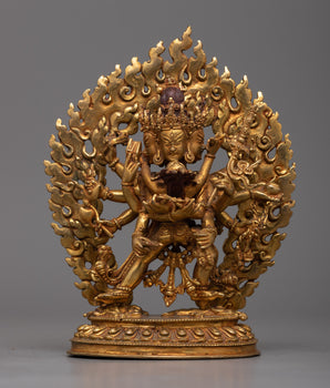 Chakrasamvara Consort Statue |  Embodying Divine Union and Spiritual Bliss