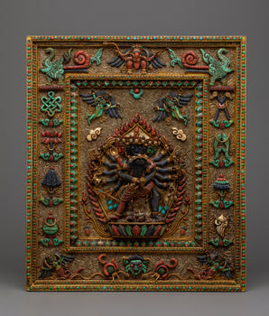 Chakrasamvara Metal Thangka