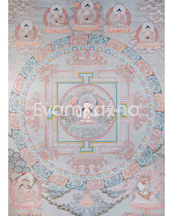 Chegrezig Mandala Thangka