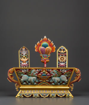 Tibetan folk art box