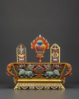 Tibetan folk art box