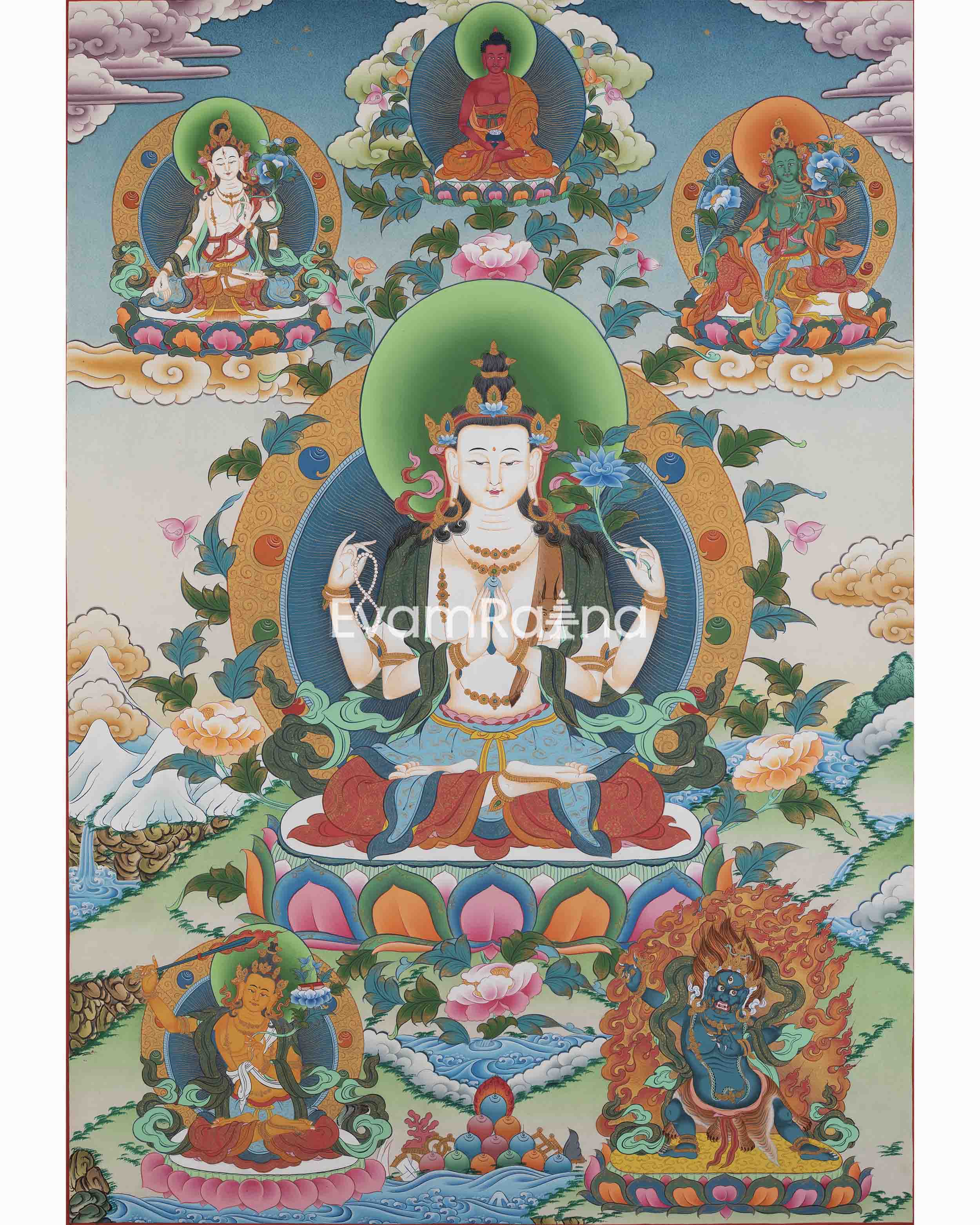 Chengrezig Print 