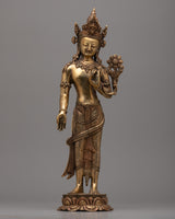 Standing Chenrezig Avatar Statue