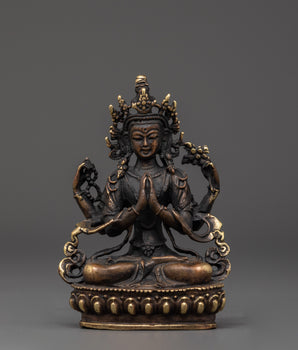 hand-crafted-statue-of-chenrezig