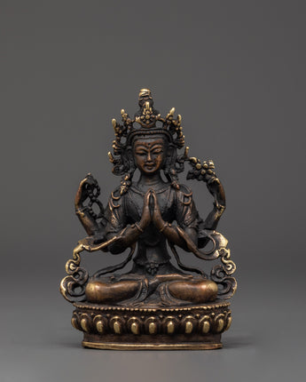 hand-crafted-statue-of-chenrezig