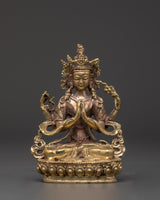 four-armed-deity-chenrezig-statue
