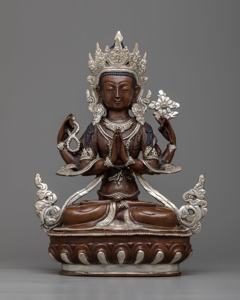Chenrezig Meditation Statue