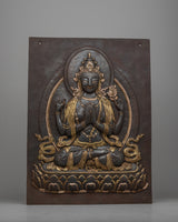 Chenrezig Bodhisattva Iron Wall Decor