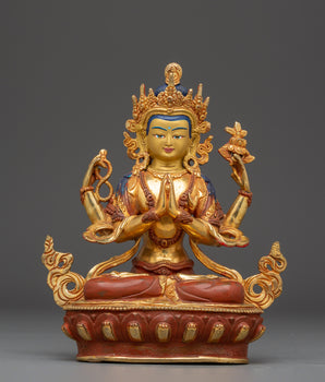 Statue of Bodhisattva Chenrezig