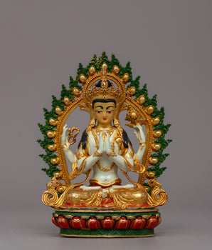  Phagpa Chenresig Figurine 