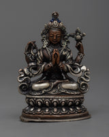 Copper Statue of Chenresig