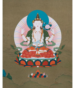 tibetan-bodhisattva-four-armed-chenrezig