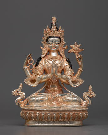 Chenrezig Tibetan Statue