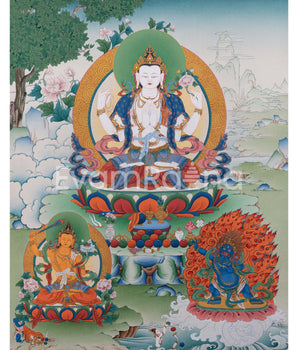Triad of Compassion-Wisdom-Power