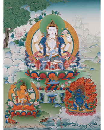 Triad of Compassion-Wisdom-Power