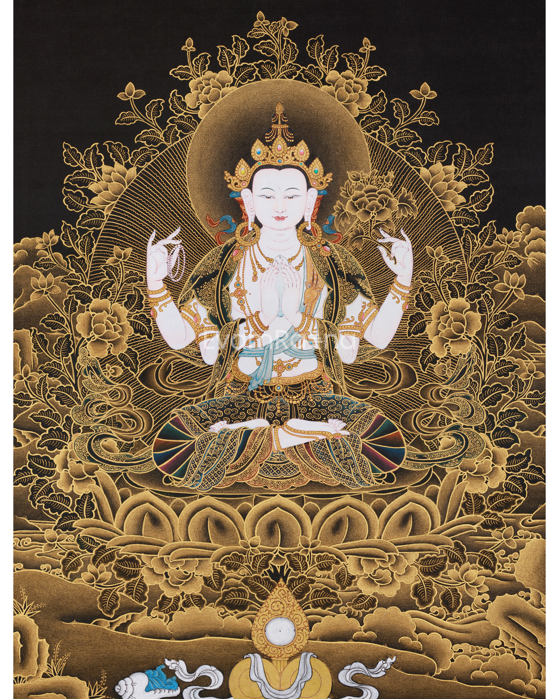 Four-Armed Chenrezig Bodhisattva 