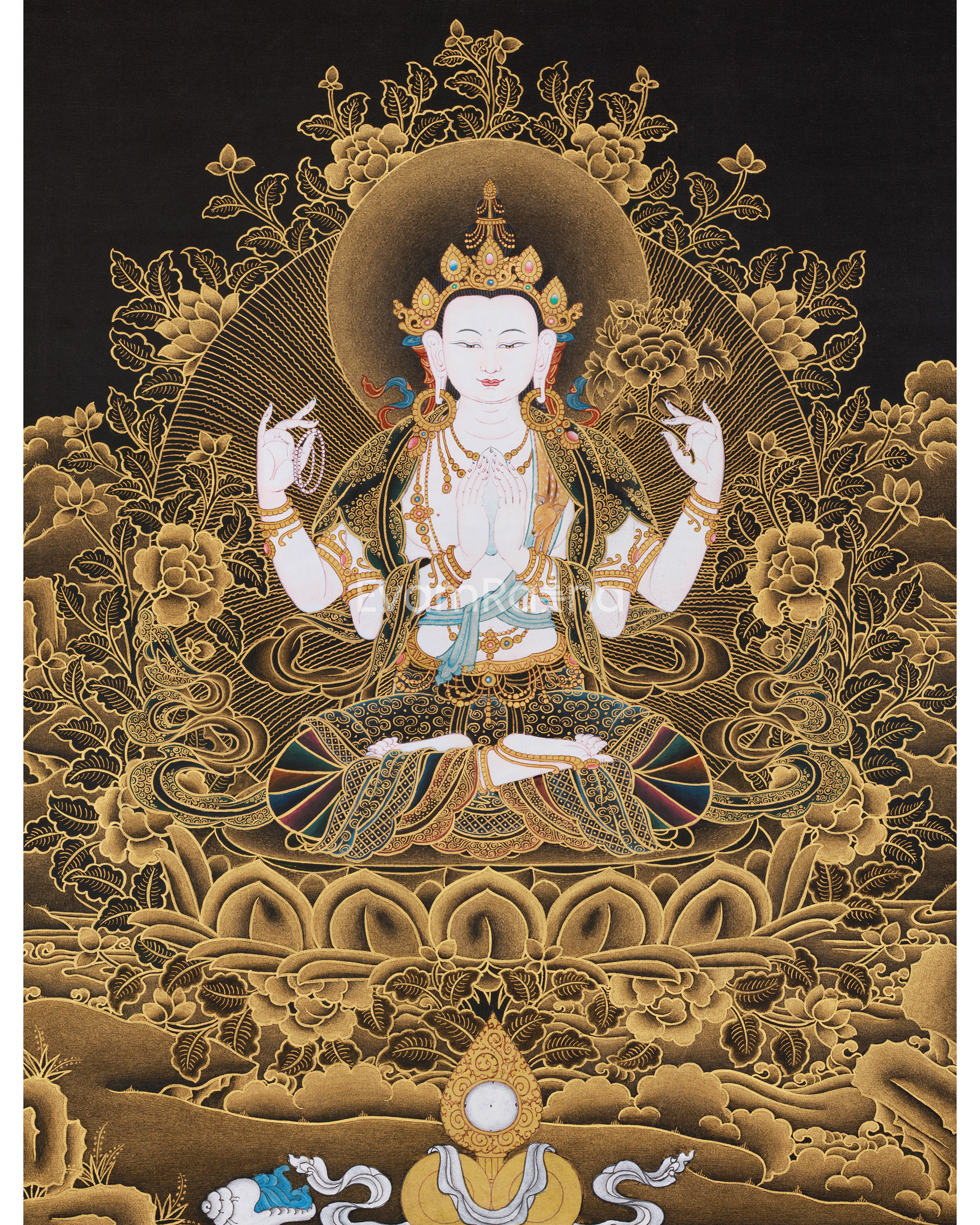 Four-Armed Chenrezig Bodhisattva 
