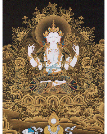 Four-Armed Chenrezig Bodhisattva 