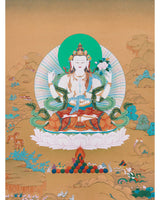Bodhisattva Chenrezig Painting