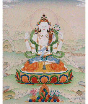 Divine Four-Armed Avalokiteshvara