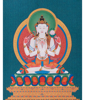 Tibetan Chenrezig Artwork 
